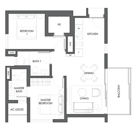 10 Evelyn - Floor Plan