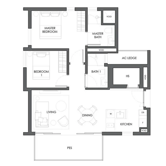 10 Evelyn - Floor Plan