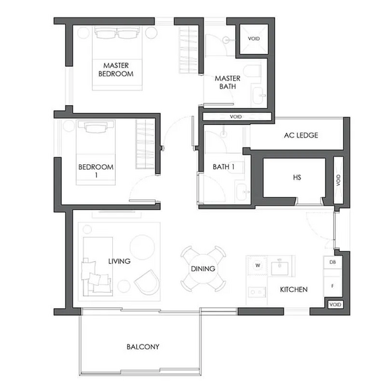 10 Evelyn - Floor Plan