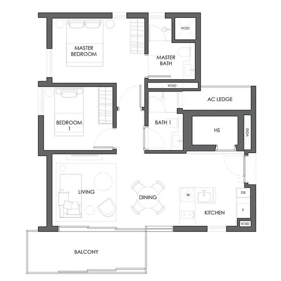 10 Evelyn - Floor Plan