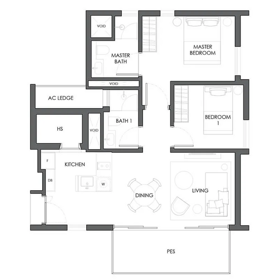 10 Evelyn - Floor Plan