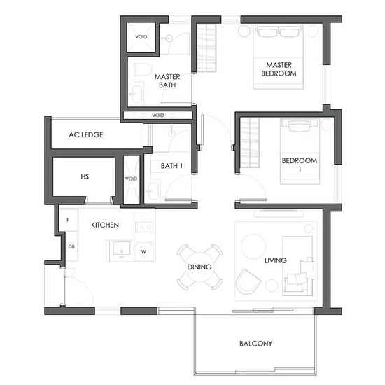 10 Evelyn - Floor Plan