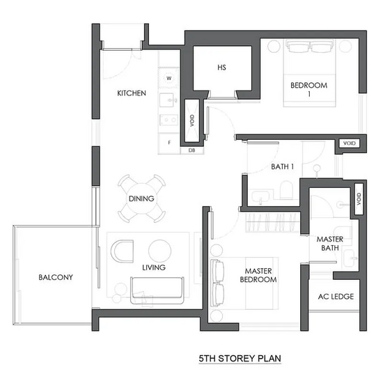 10 Evelyn - Floor Plan