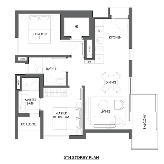 10 Evelyn - Floor Plan