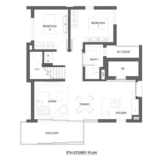 10 Evelyn - Floor Plan