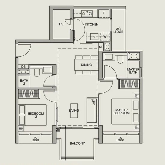 Parc Greenwich - Floor Plan