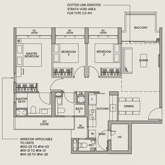 Parc Greenwich - Floor Plan