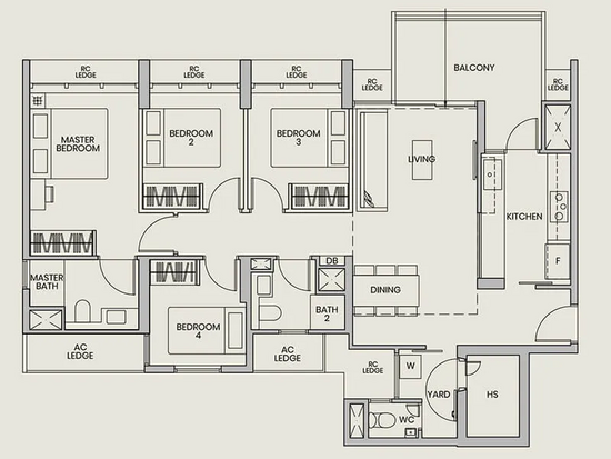 Parc Greenwich - Floor Plan