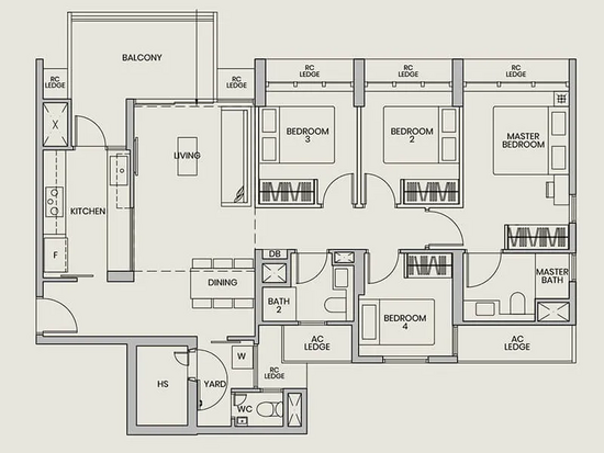Parc Greenwich - Floor Plan