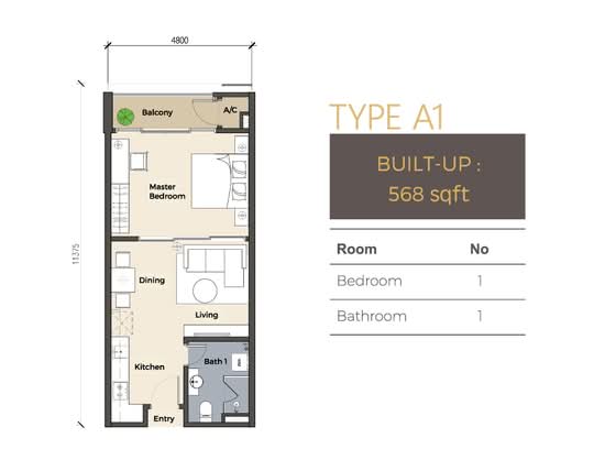Kuchai East - Floor Plan - iProperty.com.my