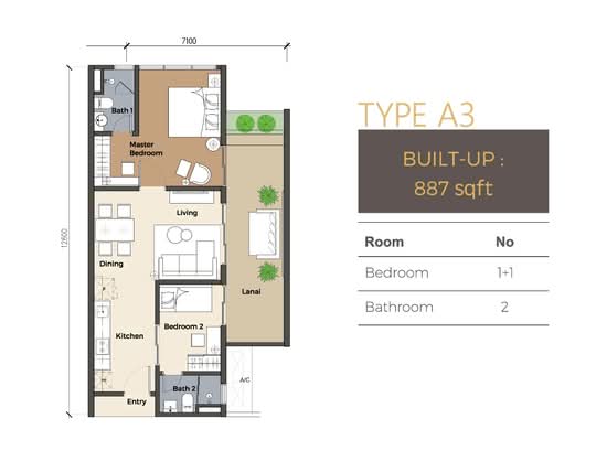 Kuchai East - Floor Plan - iProperty.com.my