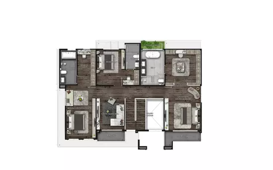 Grand Bangkok Boulevard Na-Utthayan - Floor Plan
