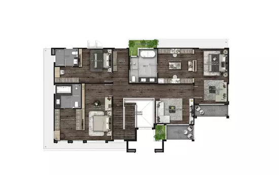 Grand Bangkok Boulevard Na-Utthayan - Floor Plan