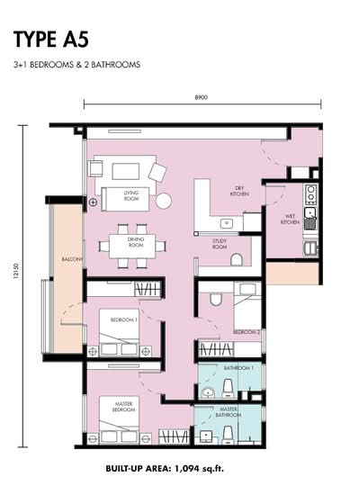 Citizen @ Old Klang Road - Floor Plan - iProperty.com.my