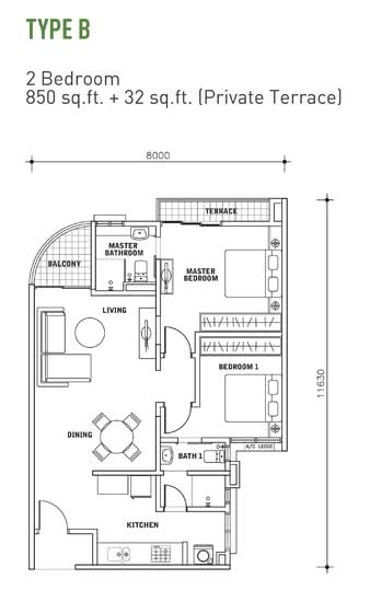 Maisson - Floor Plan - iProperty.com.my