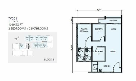 Scenaria @ North Kiara Hills - Floor Plan - iProperty.com.my