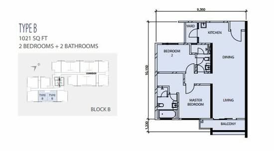Scenaria @ North Kiara Hills - Floor Plan - iProperty.com.my