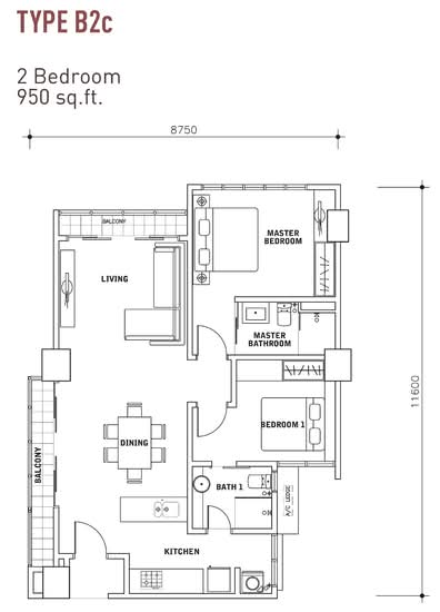 Maisson - Floor Plan - iProperty.com.my