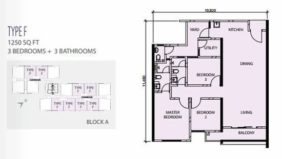 Scenaria @ North Kiara Hills - Floor Plan - iProperty.com.my