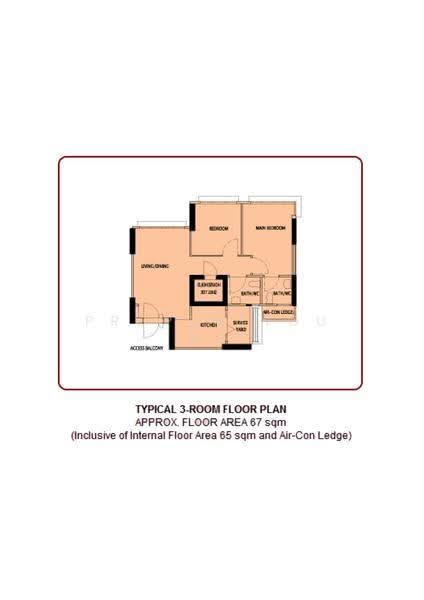 117B Jalan Tenteram, 117B Jalan Tenteram, Balestier / Toa Payoh, 2 Bedrooms, 721 sqft, HDB Flat For Sale, by James Yeo, 500158014 - 2D - PropertyGuru.com.sg