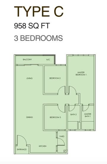 United Point (Residensi Berpadu) - Floor Plan - iProperty.com.my