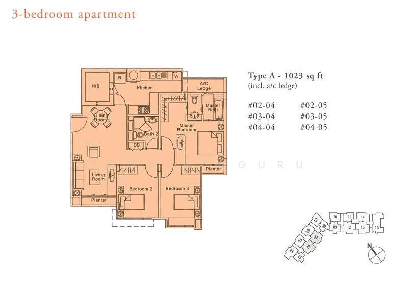 Duchess Manor, 20 Duchess Road, Tanglin / Holland / Bukit Timah, 3 Bedrooms, 1,033 sqft, Condominium For Rent, by KM Chua, 25225757 - 2D - PropertyGuru.com.sg