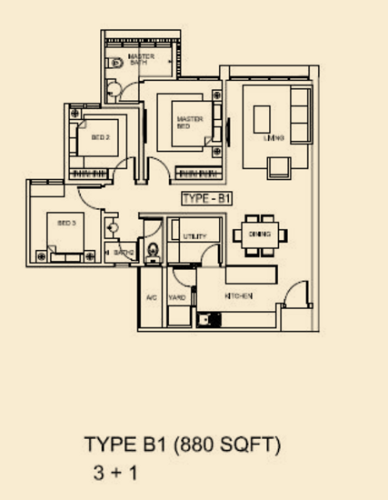 H2O Residences - Floor Plan - iProperty.com.my