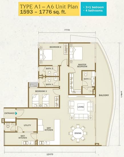 The Riyang - Floor Plan - iProperty.com.my