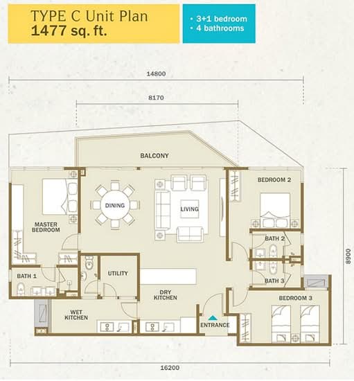The Riyang - Floor Plan - iProperty.com.my