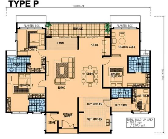 Ehsan Residence - Floor Plan - iProperty.com.my