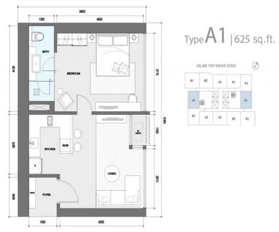 Star Residences Two - Floor Plan - iProperty.com.my