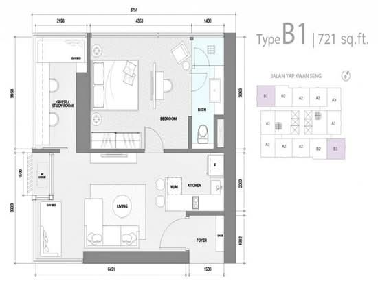 Star Residences Two - Floor Plan - iProperty.com.my
