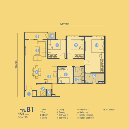 D'Cosmos Residences - Floor Plan - iProperty.com.my
