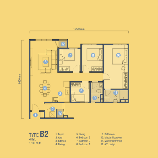 D'Cosmos Residences - Floor Plan - iProperty.com.my