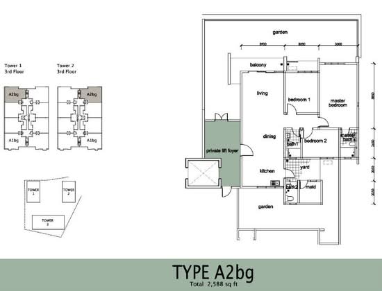 Paragon 3 - Floor Plan - iProperty.com.my