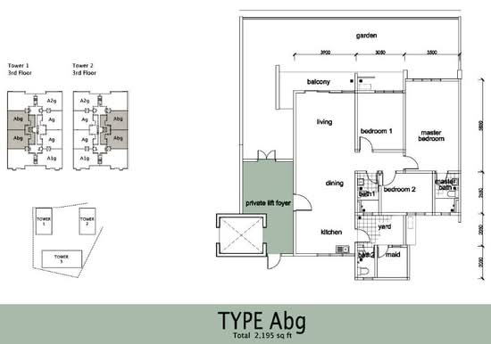 Paragon 3 - Floor Plan - iProperty.com.my