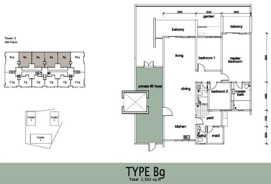 Paragon 3 - Floor Plan - iProperty.com.my