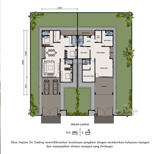 DESA IMPIAN SRI GADING - Floor Plan - iProperty.com.my