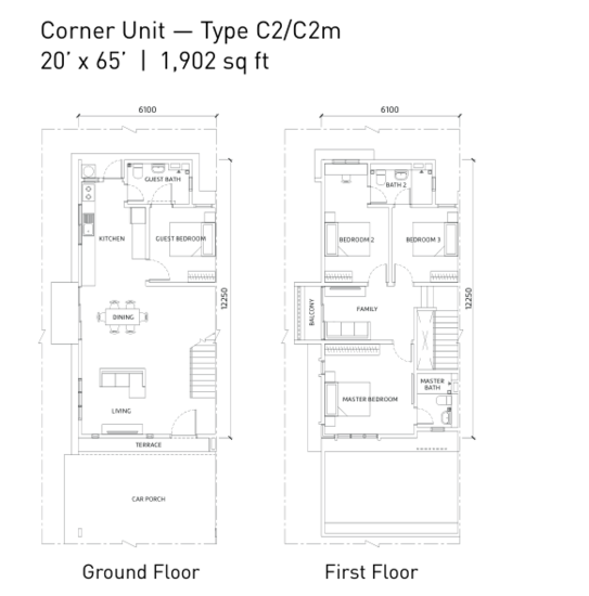Emilia 3 @ Nilai Impian - Floor Plan - iProperty.com.my