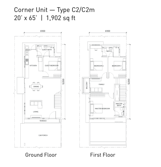 Emilia 4 @ Nilai Impian - Floor Plan - iProperty.com.my