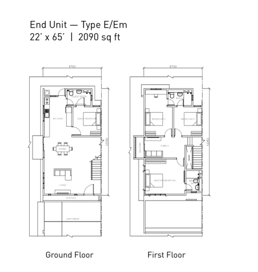 Emilia 1 @ Nilai Impian - Floor Plan - iProperty.com.my