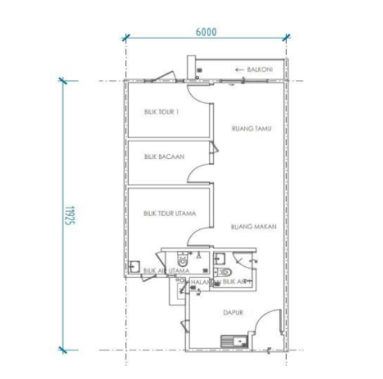 KEPAYANG SENTRAL - Floor Plan - iProperty.com.my