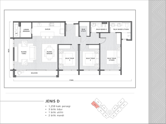 Arica Executive Homes - Floor Plan - iProperty.com.my