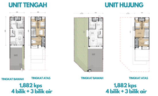 RESIDENSI D'MARINA @ PINGGIRAN PUTRA 2 - Floor Plan - iProperty.com.my