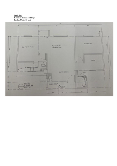 PANGSAPURI PERKHIDMATAN ARA NILAI IMPIAN - Floor Plan - iProperty.com.my