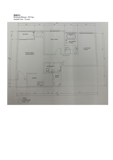 PANGSAPURI PERKHIDMATAN ARA NILAI IMPIAN - Floor Plan - iProperty.com.my