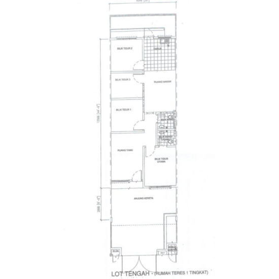 Taman Bentara - Floor Plan - iProperty.com.my