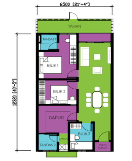 RESIDENSI MUTIARA AUSTIN - Floor Plan - iProperty.com.my