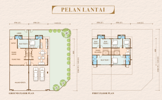 SERENE VILLE - Floor Plan - iProperty.com.my