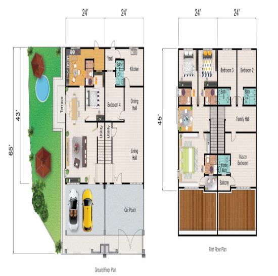 Taman Bukit Katil Damai - Floor Plan - iProperty.com.my